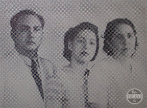 Antonio Díaz Mendoza, su esposa Laura Hernández Herrera y su hija Omaida