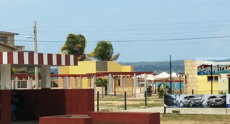 Vista del restaurante PergoMar en la ciudad de Matanzas, Cuba.