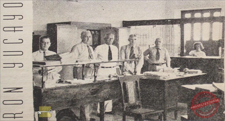 Oficina de la compañía Licorera Matanzas S.A.