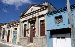 Respetable Logia Sol no. 36. Vista de su edificio en la ciudad de Matanzas (2019).
