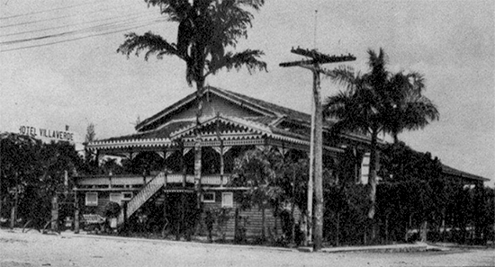 Hotel Villaverde en San Miguel de Los Baños (Ca. 1935).