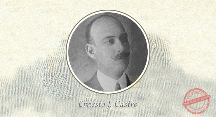 Dr. Ernesto J. Castro abogado y notario en Cárdenas (Ca. 1924).
