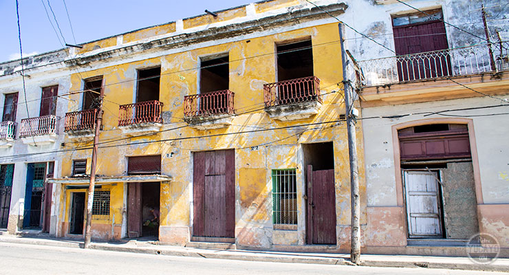 Calle de Cuba 22 donde estuvo situada la Casa Sicilia propiedad de Antonio Díaz Sicilia.
