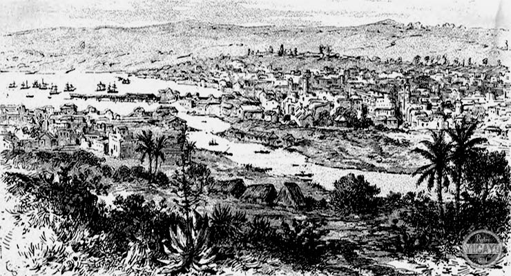 Matanzas vista desde La Cumbre. Un Parisien dans les Antilles (1883)