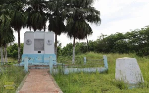 Monumento homenaje al Combate de Coliseo librado el 23 de diciembre de 1895.