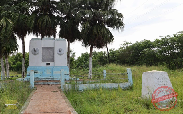 Monumento homenaje al Combate de Coliseo librado el 23 de diciembre de 1895.