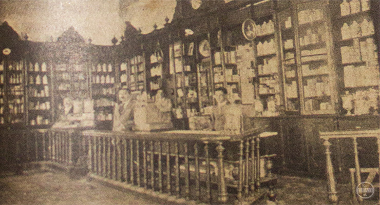 Farmacia Francesa de Unión de Reyes (Interior 1923).