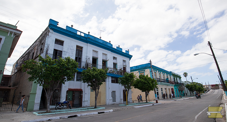 Edificio en la Calzada de Tirry núm. 14, Matanzas, donde Ramón y Anselmo Alonso representaban la Cerveza Polar a principios del siglo XX (Foto Mayo 2023).