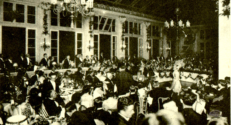 Roof Garden del Hotel Sevilla Biltmore en la Habana (Ca. 1925).
