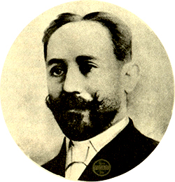 Antonio San Miguel Segalá (Anton Sanmiquel Segalá) al fundar La Lucha (Ca. 1885).