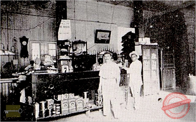 Lorenzo Abascal y Sobrinos vista interior del establecimiento ca. 1917.
