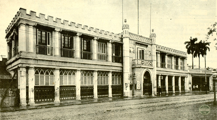 Estación de ferrocarriles de Villanueva en la Habana.