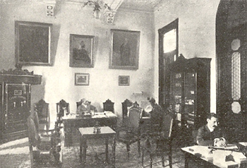 Secretaría del Casino Español de la Habana (Ca. 1917).