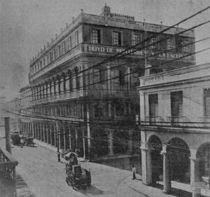 Edificio de la Fábrica de Tabacos Hoyo de Monterrey y La Escepcion (Ca. 1918).