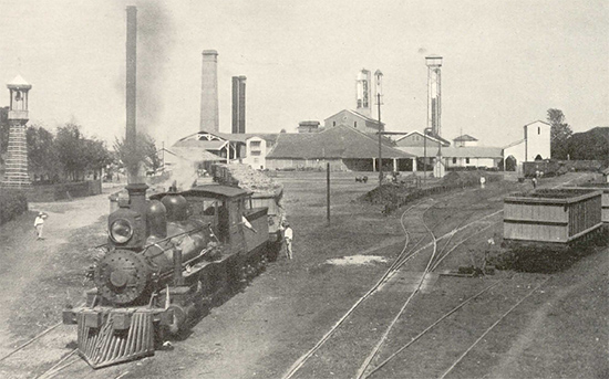 Ingenio Santa Gertrudis de la Cuba Cane Sugar Corporation. (Ca. 1916).