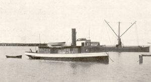 El Almendares, uno de los vapores costeros de la flota de Domingo Nazabal.