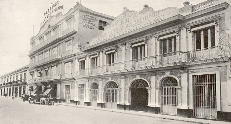 Real Fábrica de Flor de Tabacos de Partagás y Cía. (Ca. 1917).