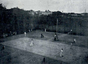 Tennis Club del Vedado (V.T.C.) vista de los nuevos terrenos cerca de 1905.