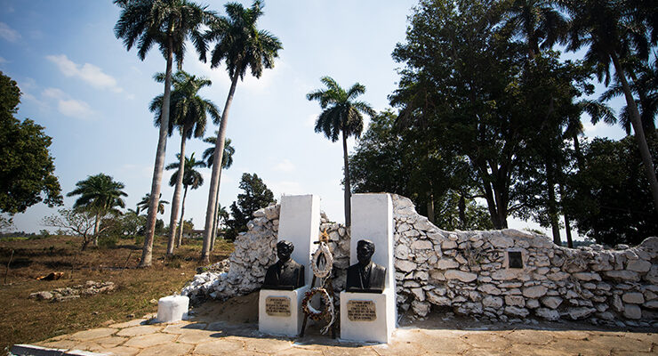Finca La Ignacia cerca de Matanzas donde se levantaron en armas el 24 de febrero de 1895. El hecho se conoce como el Grito de Ibarra.