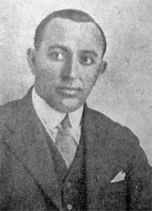 José Juaristi, Tesorero del Casino Español (Ca. 1924).