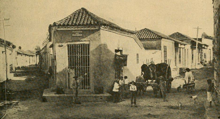 Plazuela de Paco Recio en la ciudad de Camagüey.