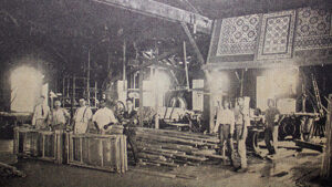 Fábrica de mosaicos de la firma Altuna y Obias S. en C. en Matanzas (Ca. 1924).