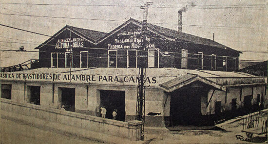 Altuna y Obias S. en C. en la Calzada de Tirry, Matanzas (Ca. 1924).