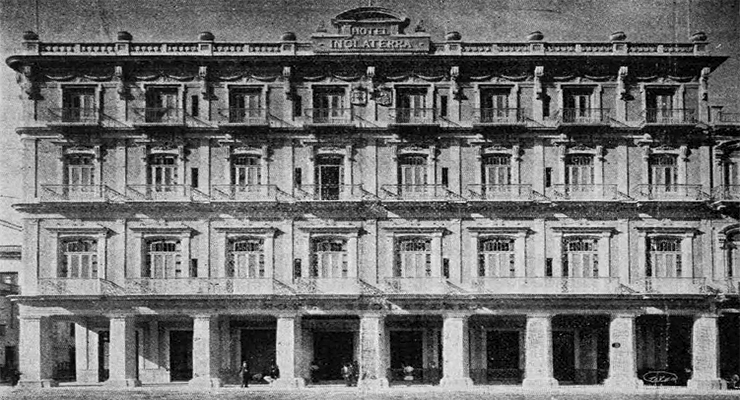 El Hotel Inglaterra de la Habana después de la reforma.