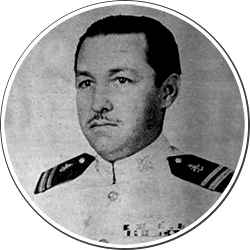 Rafael Díaz Joglar, Teniente de Infantería de Marina.