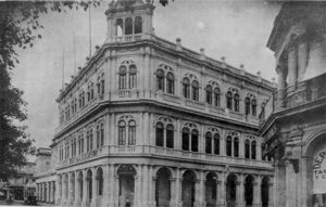 Palacio de la Asociación de Dependientes del Comercio en el Paseo de Martí, Habana.