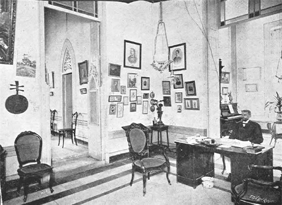 Conservatorio Nacional de Música. Departamento del Director (Ca. 1904).