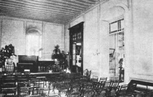 Conservatorio Nacional de Música. Salón de Concierto (Ca. 1904).