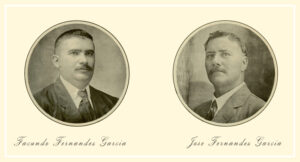 Facundo y José Fernández García dueños de la finca Dos Rosas y la fábrica La Perla Oriental.