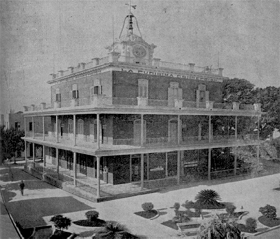 Quinta de salud La Purísima Concepción, dirección y administración (Ca. 1902).