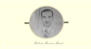 Roberto Becerra Bonet Administrador de la Compañía Cubana de Fibras y Jarcias, S. A. de Cárdenas (Ca. 1942).