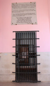 Local en el Hospital de Matanzas donde estuvo la Capilla en la que pasó el poeta Plácido sus ultimas horas.
