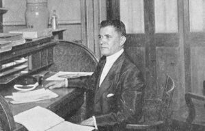 José Lastra Canal, apoderado general de la manufactura de tabacos “La Excepción” (Ca. 1918).