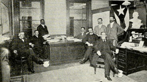 Estrada Palma en la Delegación Cubana de Nueva York (Revista Cayo Hueso, octubre 1894)