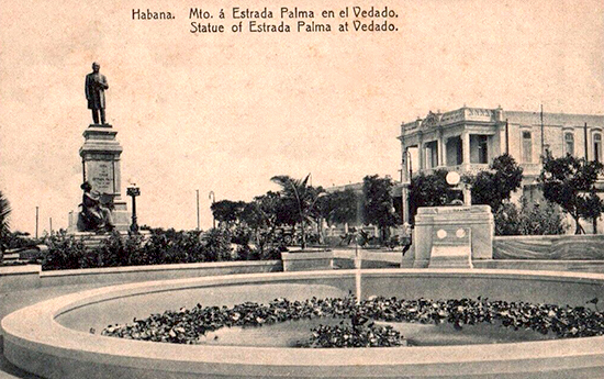 Monumento a Estrada Palma en el Vedado, Habana.