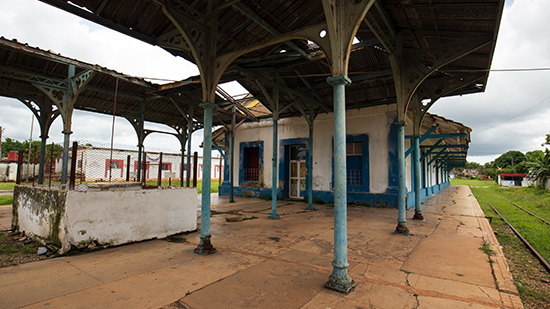 Estación y paradero del ferrocarril en Unión de Reyes (Agosto 2024).