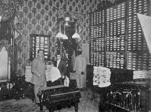 Almacén interior del Habana Club (Ca. 1912)