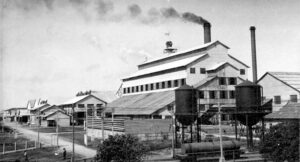 Central Manatí - Vista de la fábrica de azúcar (Ca. 1919).