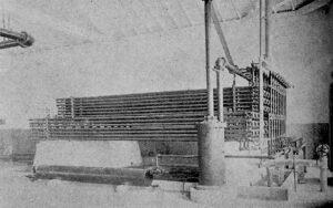 Compañía Frigorífica Cubana - Serpentinas de amoníaco (Ca. 1910).