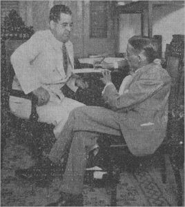 Etelvino Amaro Rivero entrevistado por el señor Arrondo en 1930.