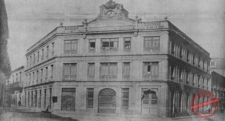 Edificio de la Sociedad de Casteleiro y Vizoso S. en C. de la Habana (Ca. 1917).Edificio de la Sociedad de Casteleiro y Vizoso S. en C. de la Habana (Ca. 1917).