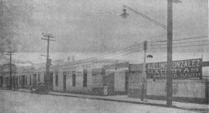 Edificio que ocupaban las oficinas y almacenes de Avelino González (Ca. 1918).