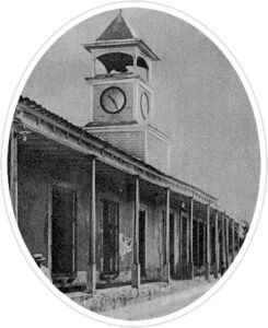 Vista de la primitiva Casa Consistorial de Baracoa.