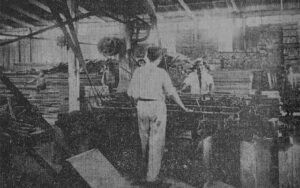 Barrenadora múltiple invento del señor Ignacio Norabuena.