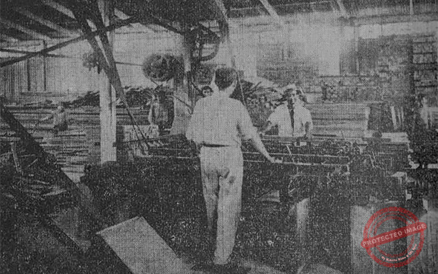 Barrenadora múltiple invento del señor Ignacio Norabuena.