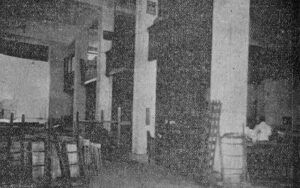 Vista del almacén y escritorio de la Compañía de Accesorios de Ingenios S. A. en la Habana. (Ca. 1918).